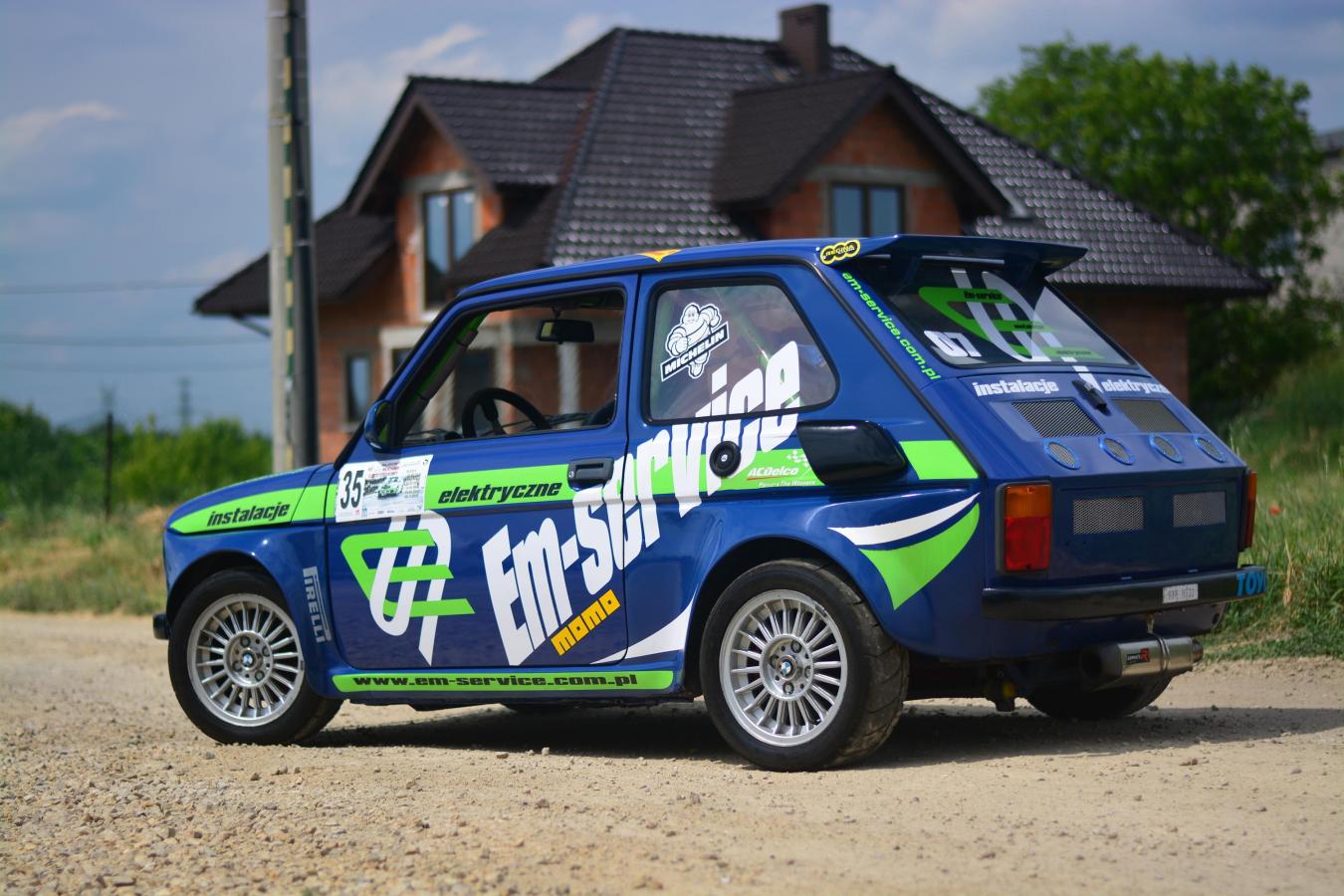 Fiat 126p 180hp 0100 km/h 4,2 sekundy Samochody do